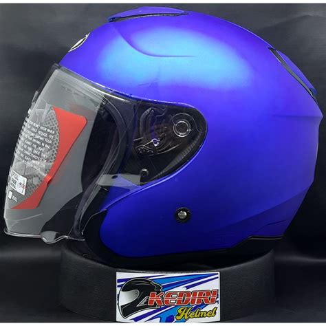 Jual Helm Kece Kekinian Helm Kyt Kyoto R Solid Polos Half Face Putih