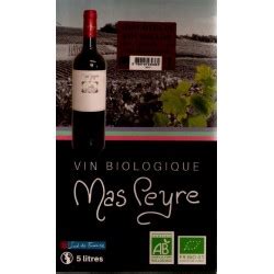 Mas Peyre Cotes Of The Roussillon Vino Tinto Dop Fuente De Vino Bib L