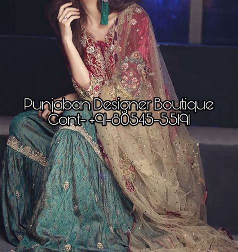 Sharara Suits Punjaban Designer Boutique