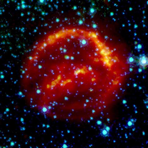 Kepler S Supernova Remnant A View From Spitzer Space Telescope NASA