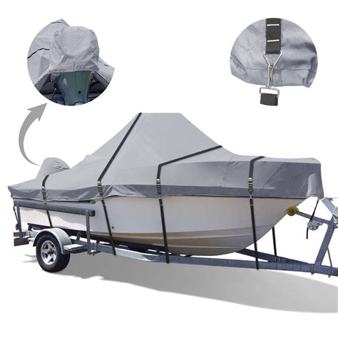 Zenicham 900D Center Console Boat Cover - Heavy Duty Boat Cover for ...