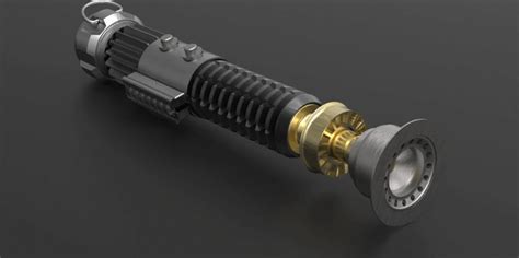 Obi Wan Lightsaber Replica at StarWarsPropz.com