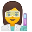 Cientista Mulher Emoji