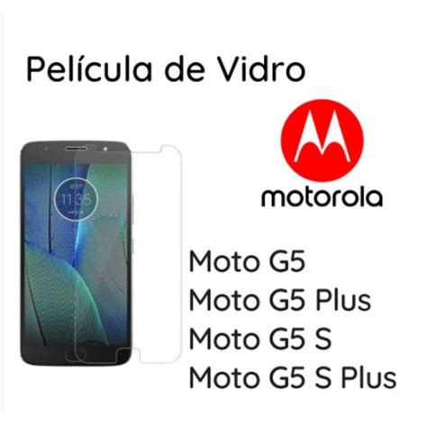 Pe As Kit Pel Cula De Vidro Temperado Comum Para Moto G G S Plus