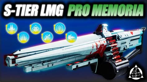 Is The Pro Memoria The Best Strand Lmg In Destiny 2 Destiny 2 God