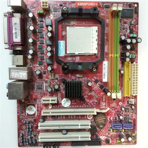 Placa Mãe Msi K9n6pgm2 V Para Athlon Phenom Am2 Am2 Ms 7309