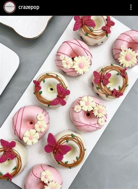 Trixy Donas Donuts Caseros Mini Donas Donuts Donas Decoradas