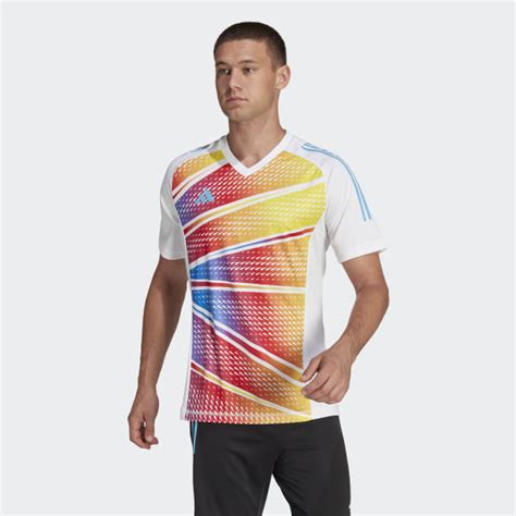 Adidas Tiro 23 Pro Short Sleeve Graphic Jersey White Adidas Philippines