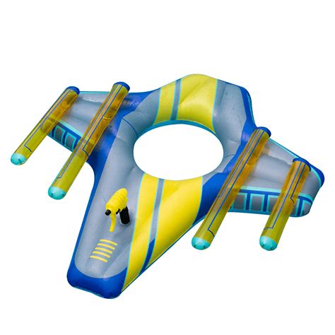 Galactic Fighter Squirter Inflatable Ride On Pool Float Club Piscine