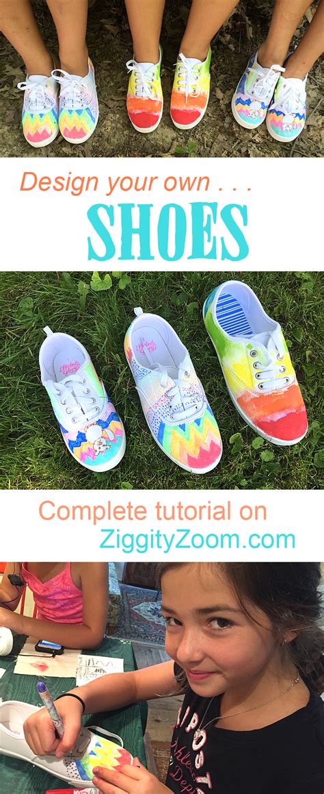 Fun and Fabulous DIY Shoes - Ziggity Zoom Family