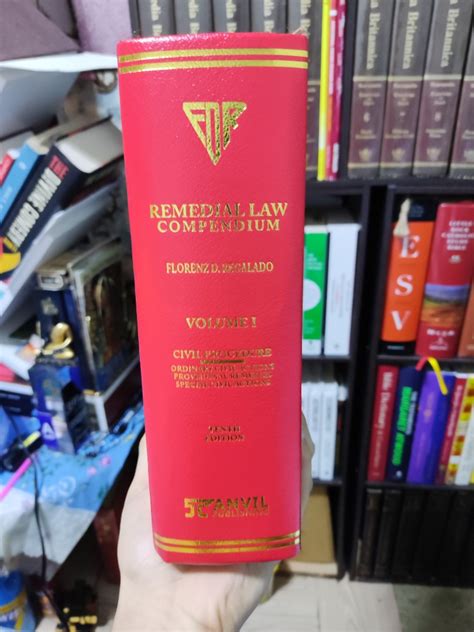 Remedial Law Compendium Vol 1 Hobbies And Toys Books And Magazines Textbooks On Carousell