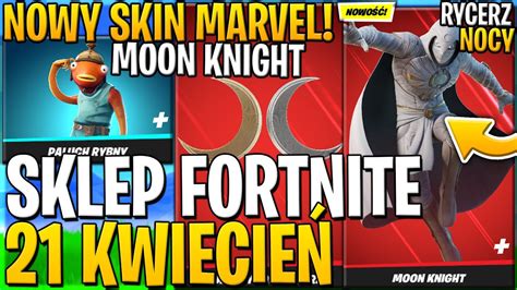 Nowy Skin Marvel Moon Knight Powr T Zestaw Paluch Rybny W Nowy