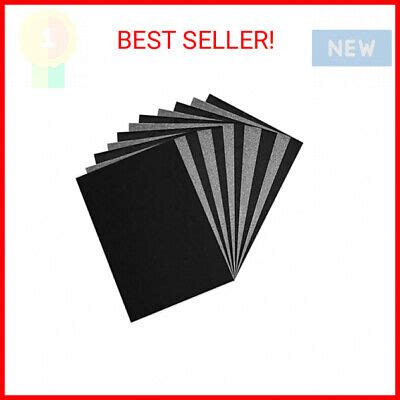 Longtereen 100 Sheets Carbon Paper Black Graphite Paper For Tracing