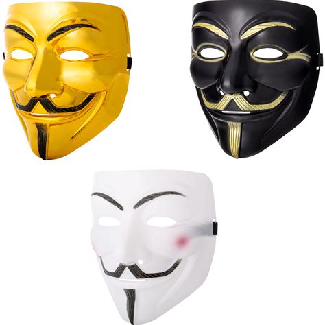 Guy Fawkes Mask Hacker Anonymous Halloween Mask