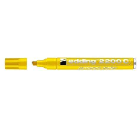 Edding C Permanent Marker Mm Chisel Tip Yellow Price In Doha