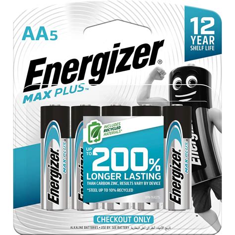 Energizer Max Plus Aa Batteries Pack Woolworths