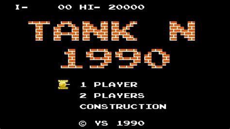 Tank 1990 Battle City Tank N 1990 NES Dendy Gameplay Ver 7 3