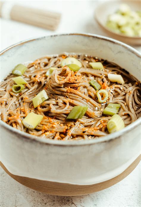 Kake Soba Rezept F R Japanische Nudelsuppe Mit Sobanudeln