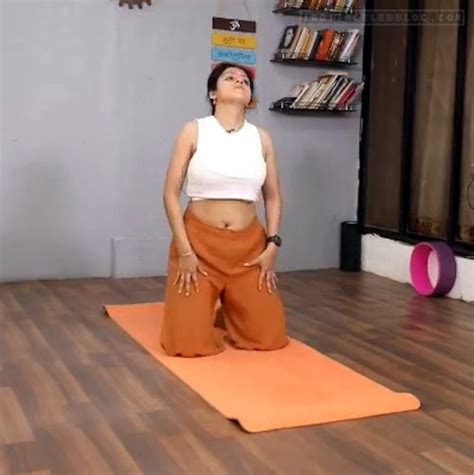 Deepika Singh Yoga Day Hot Exercise Hd Image Indiancelebblog