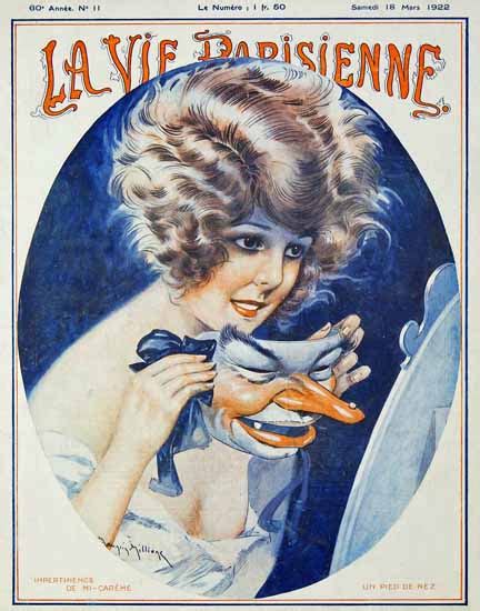 La Vie Parisienne 1922 Un Pied De Nez Sex Appeal Mad Men Art