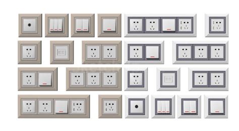 6673. Free Sketchup Electrical Outlets And Switches Models Download
