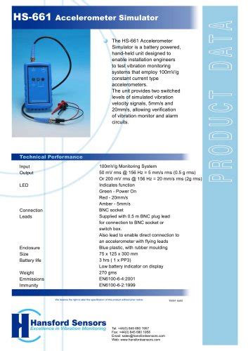 Hs I Series Hansford Sensors Pdf Catalogs Technical