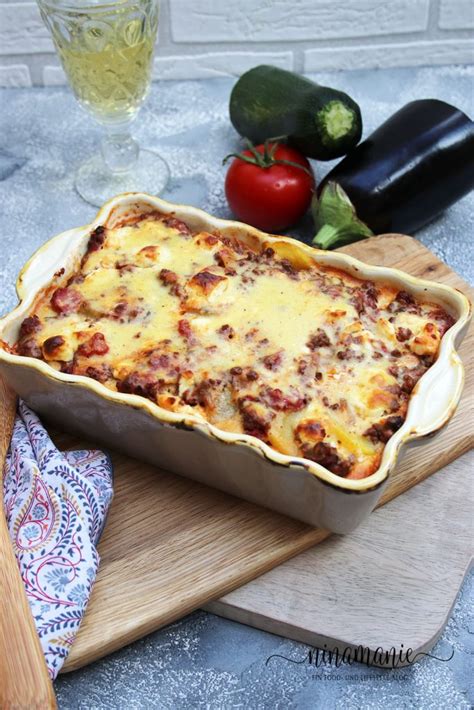 Moussaka K Stlicher Auflauf Auf Griechische Art Ninamanie