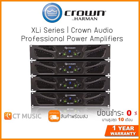 Crown Xli Series Xli Xli Xli Xli Crown Audio