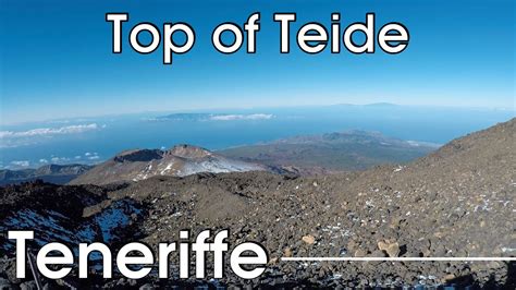 Stroll At The Top Of Teide Tenerife Amazing Views Of Mount Teide