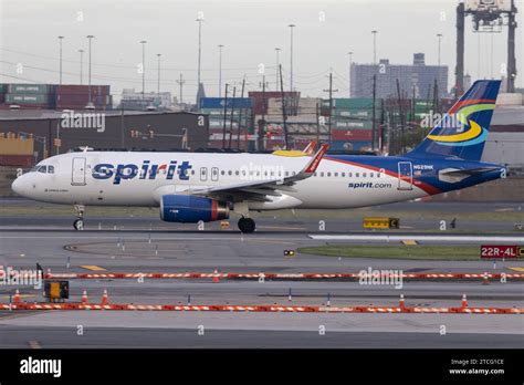 Der Airbus A320 232 A320 Der Fluglinie Spirit Airlines NK NKS Mit Der