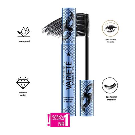 Variete Lashes Show Mascara Waterproof Eveline Cosmetics