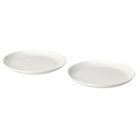 FRÖJDEFULL plate, white, 10" - IKEA