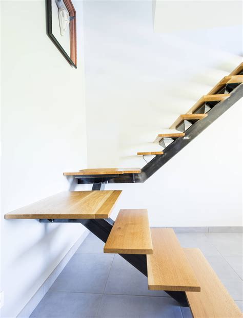 Escalier Limon Central Double Palier Tarbes Welding Design