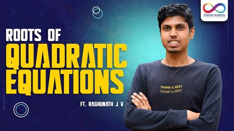 Roots Of Quadratic Equations Ft Raghunath Jv Ioqm Amc Concepts