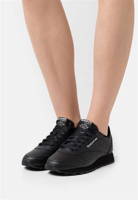 Reebok Classic Classic Leather Trainers Baskets Basses Blacknoir