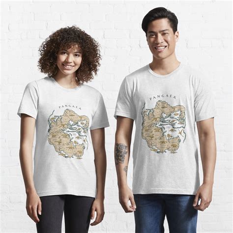 Map Of The Supercontinent Pangaea T Shirt For Sale By Morden