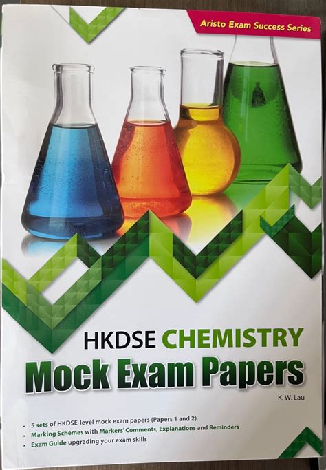 Aristo HKDSE Chemistry Mock Exam Papers 興趣及遊戲 書本 文具 教科書 Carousell