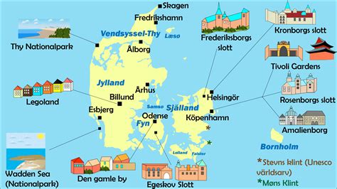 Karta Ver Sev Rdheter Och Ar I Danmark Allt Om Ditt Resm L