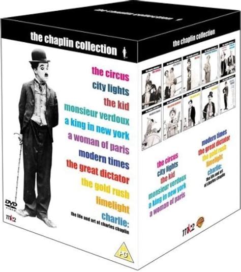 Charlie Chaplin Complete Box Set Dvd Amazon Co Uk Charlie Chaplin