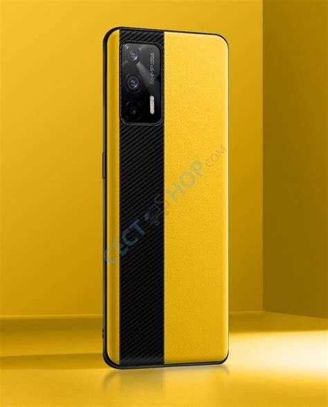 Realme GT 5G Leather Protective Case (Black)