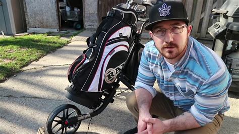 Unboxing And Full Review Caddytek Ez Fold 3 Wheel Push Cart Youtube