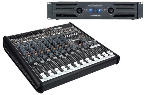 Mackie Vlz Pro Audio Dj Channel Audio Mixer American Audio