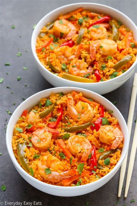 Thai Curry Shrimp And Rice Easy One Pot Recipe Shrimp And Rice