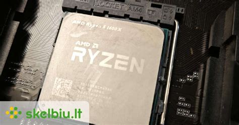 Cpu Amd Ryzen 5 1600x - Skelbiu.lt