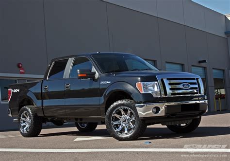 2009 Ford F 150 With 20 Ballistic Off Road 814 Jester In Chrome Wheels Wheel Specialists Inc