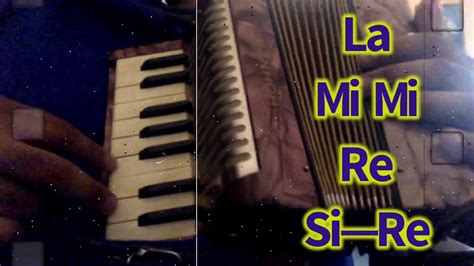 Sergio El Bailador Tutorial Mini Acorde N De Juguete Piano Youtube