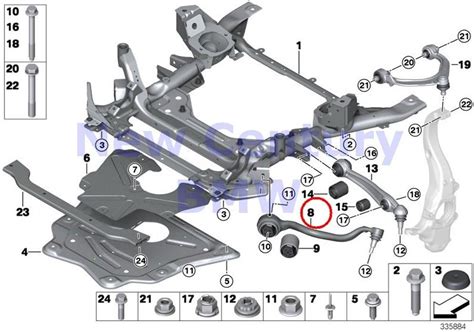 Bmw X5 F15 Front Suspension Diagram