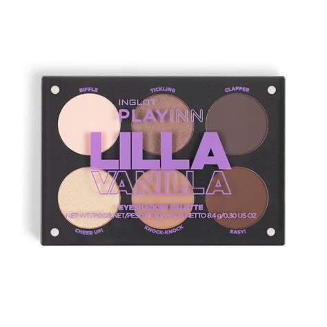 Paleta Cieni Do Powiek Inglot Playinn Lilla Vanill Allegro Pl