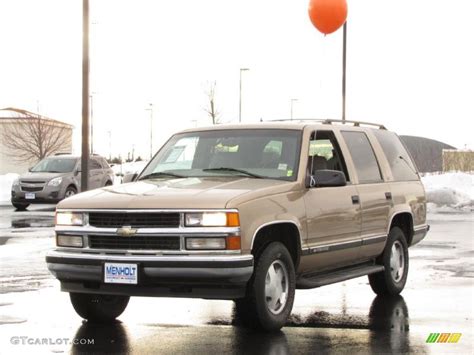 1999 Sunset Gold Metallic Chevrolet Tahoe Lt 4x4 41423688 Photo 12