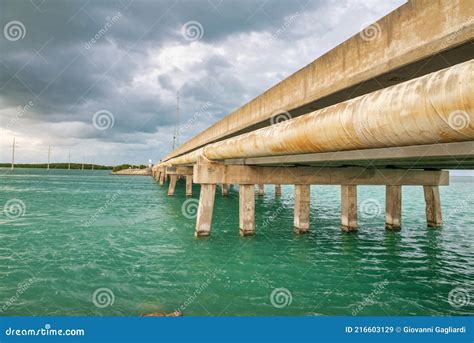 Bridge Along the Overseas Highway, Florida, USA Stock Image - Image of ...